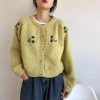 New Style Trends - Retro Sunlit Meadow Button-Up Cardigan - Outfit Ideas