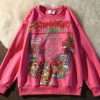 New Style Trends - Rose Red Cartoon Sweatshirt - Outfit Ideas
