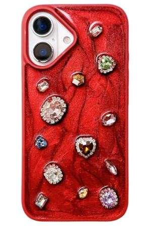 New Style Trends - Scarlet Spark Jewel Aesthetic iPhone  Case - Outfit Ideas
