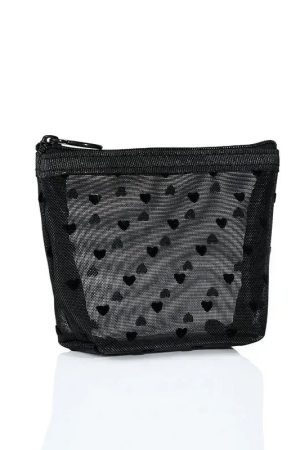 New Style Trends - Sheer Hearted Aesthetic Cosmetic Bags - Outfit Ideas