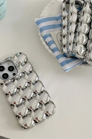 New Style Trends - Silver Bubble iPhone Case - Outfit Ideas