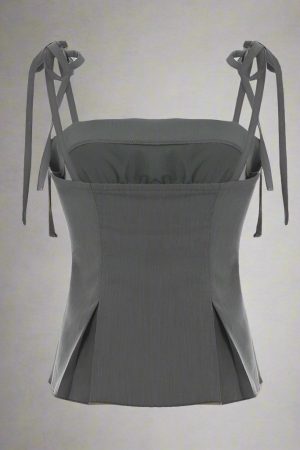 New Style Trends - Soft Alt Bow Corset Top - Outfit Ideas