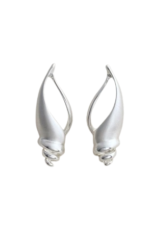 New Style Trends - Spiral Drift Shell Aesthetic Earrings - Outfit Ideas