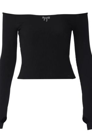 New Style Trends - Spring Off Shoulder Backless Long Sleeve - Outfit Ideas