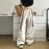 New Style Trends - Striped Cargo Spring Pants - Outfit Ideas