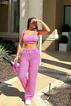 New Style Trends - Women Pink 2 Piece Sets - Outfit Ideas