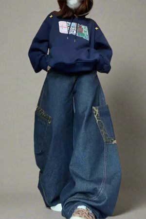 New Style Trends - Y2 Wild Edgy Baggy Jeans - Outfit Ideas
