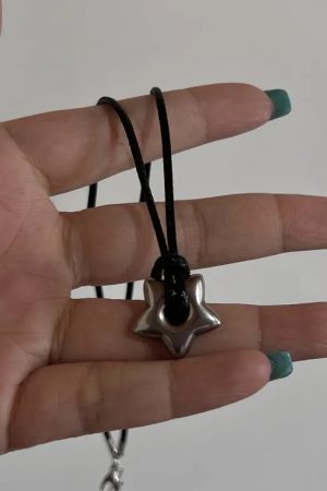 New Style Trends - Y2K Cosmic Pendant Necklace - Outfit Ideas