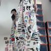 New Style Trends - Y2k Graffiti Chaos Wide-Leg Pants - Outfit Ideas