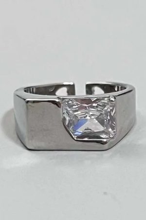 New Style Trends - Y2k Silver Stardust  Ring - Outfit Ideas