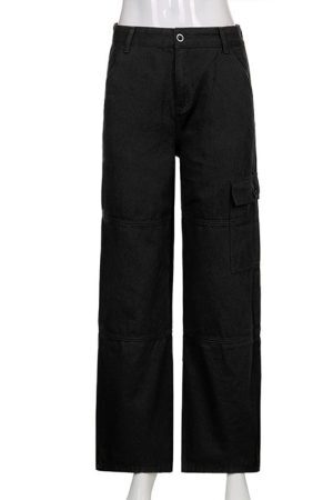 Style Core Aesthetics, New Style Trends - Aesthetic Vintage Baggy Cargo