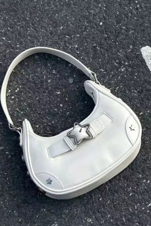 Style Core Aesthetics, New Style Trends - Astria | Sac à Épaule Étoile Y2K