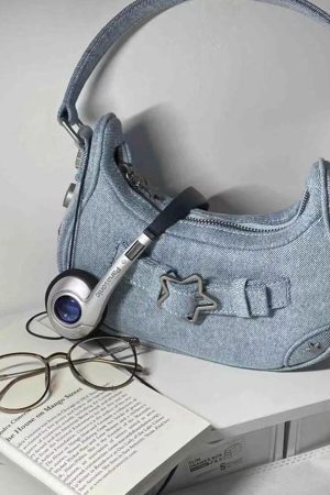 Style Core Aesthetics, New Style Trends - Astria | Sac à Épaule Étoile Y2K
