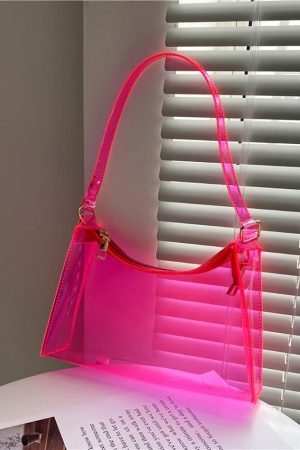 Style Core Aesthetics, New Style Trends - Azal | Sac à bandoulière effet gelée