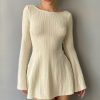 Style Core Aesthetics, New Style Trends - Backless Mini Dress