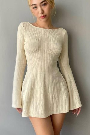 Style Core Aesthetics, New Style Trends - Backless Mini Dress