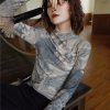 Style Core Aesthetics, New Style Trends - Baroque High Neck Fitted Top