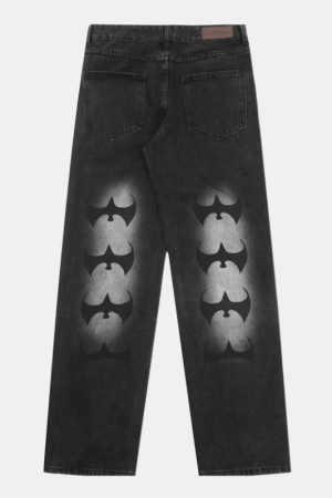Style Core Aesthetics, New Style Trends - 'Bats' Jeans