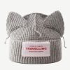 Style Core Aesthetics, New Style Trends - Bonnet à oreilles mignonnes avec logo