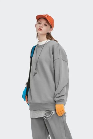 Style Core Aesthetics, New Style Trends - Candy Basic Sweatshirt