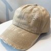 Style Core Aesthetics, New Style Trends - Casquette de baseball vintage délavée
