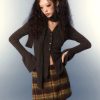Style Core Aesthetics, New Style Trends - Chelsea Collar Scarf Tie Knitted Cardigan