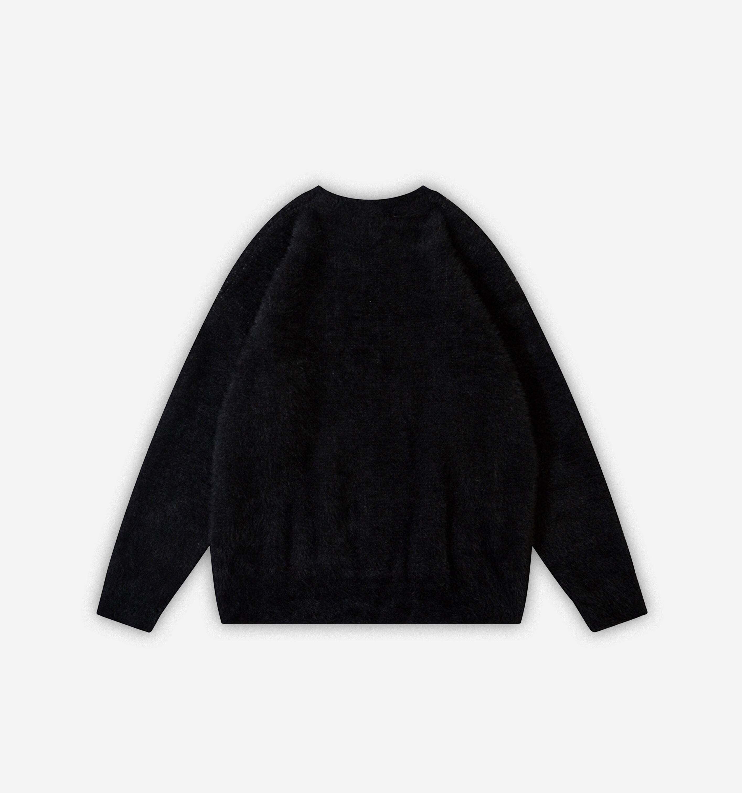 Style Core Aesthetics, New Style Trends - 'Cipher' Jacquard Knit Sweater