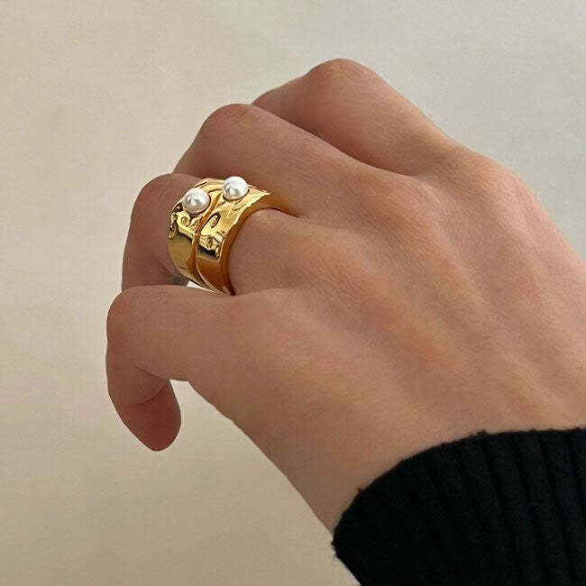 Style Core Aesthetics, New Style Trends - Coastal Granddaughter Pearl Ring