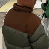 Style Core Aesthetics, New Style Trends - Color Block Zip Up Puffer Jacket