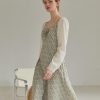 Style Core Aesthetics, New Style Trends - Cottagecore Shirt Sleeve Floral Midi Dress