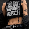 Style Core Aesthetics, New Style Trends - D Ring Strap High Neck Cropped Tank Top