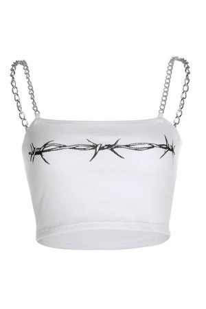 Style Core Aesthetics, New Style Trends - Danger Zone Chain Cami