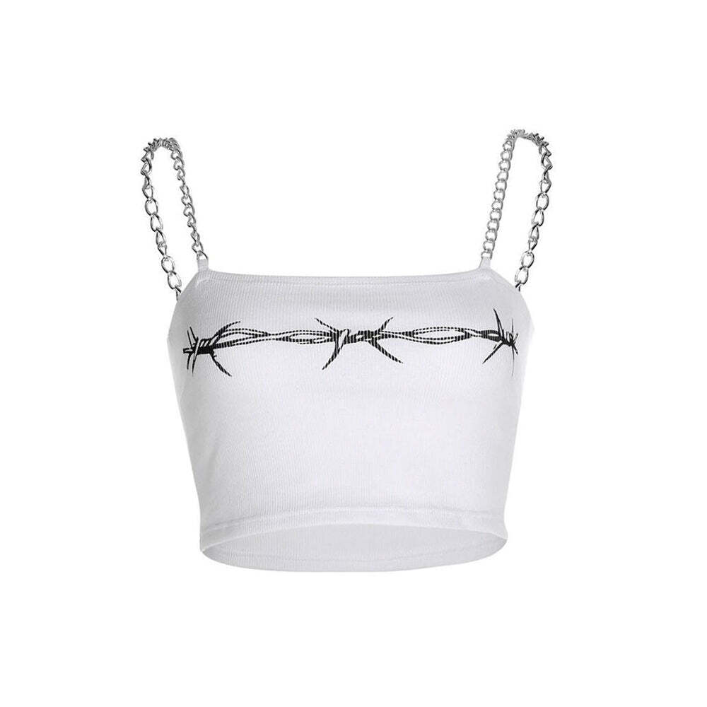 Style Core Aesthetics, New Style Trends - Danger Zone Chain Cami