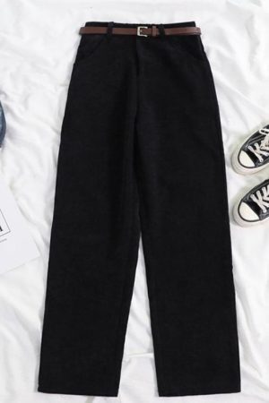 Style Core Aesthetics, New Style Trends - Dark Academia Corduroy Pants
