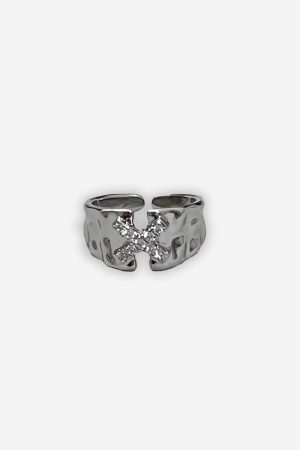 Style Core Aesthetics, New Style Trends - Diamond Cross Ring