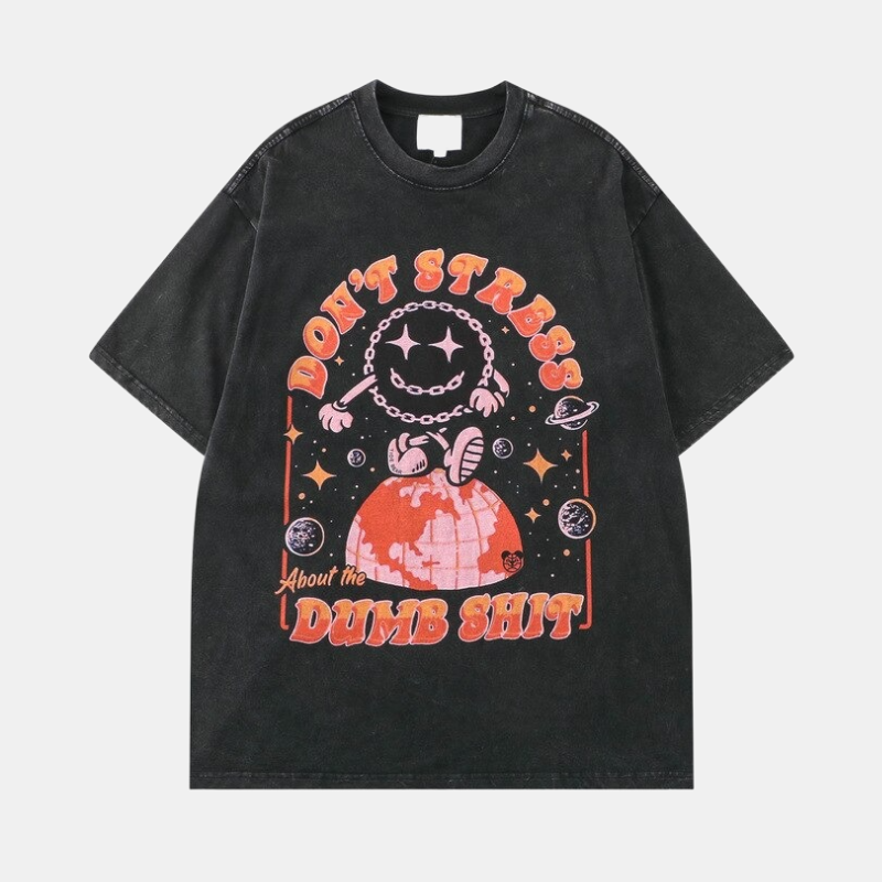 Style Core Aesthetics, New Style Trends - 'Don't stress' T shirt