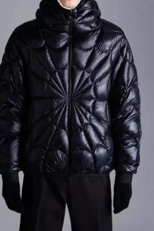 Style Core Aesthetics, New Style Trends - Doudoune Toile d'Araignée Y2K