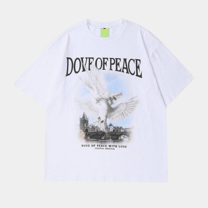 Style Core Aesthetics, New Style Trends - 'Doves' T shirt