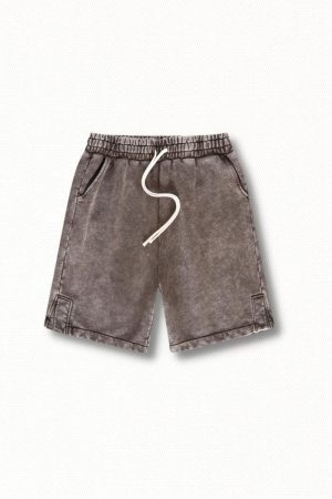 Style Core Aesthetics, New Style Trends - Drawstring Waist Loose Shorts