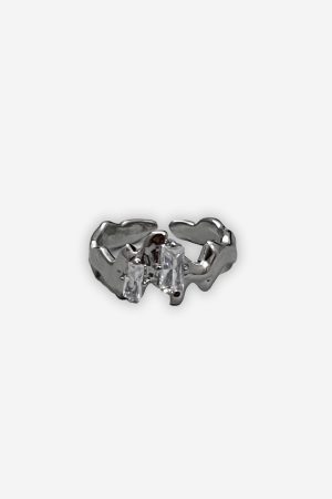 Style Core Aesthetics, New Style Trends - Dual Stone Ring