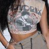 Style Core Aesthetics, New Style Trends - Face Print Cropped Tank Top
