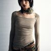 Style Core Aesthetics, New Style Trends - Fairy Grunge Back Print Top