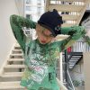 Style Core Aesthetics, New Style Trends - Fairy Grunge Print Top