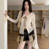 Style Core Aesthetics, New Style Trends - Fairy Grunge Transparent Lace Top