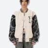 Style Core Aesthetics, New Style Trends - Floral Embroidered Bomber Jacket
