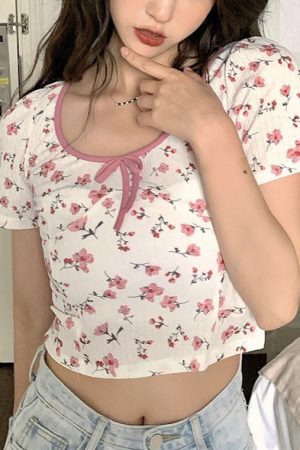 Style Core Aesthetics, New Style Trends - Garden Party Ribbed Top