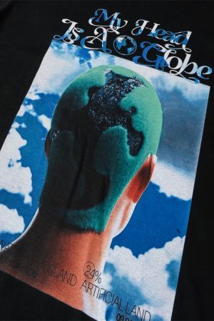 Style Core Aesthetics, New Style Trends - 'Globe' Sweatshirt