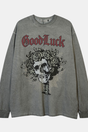 Style Core Aesthetics, New Style Trends - 'Goodluck' T Shirt