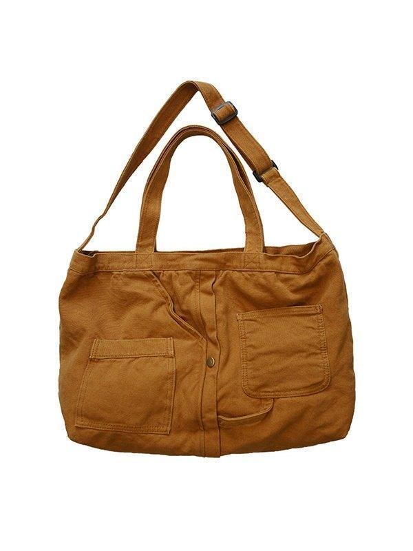 Style Core Aesthetics, New Style Trends - Grand sac à bandoulière Vintage Wash
