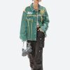 Style Core Aesthetics, New Style Trends - Green Denim Jacket